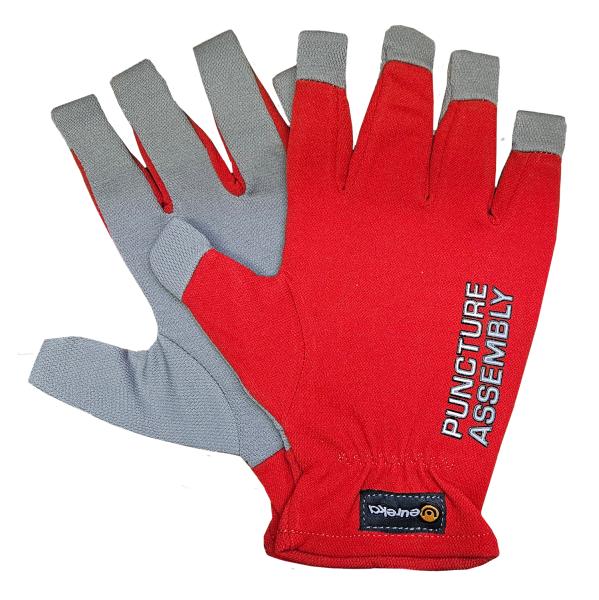 EUREKA Schnitt und Stichschutzhandschuhe Puncture Assambly, Rot